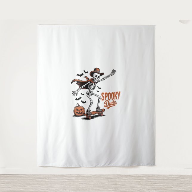 Tenture Saison Éffrayante éffrayante Dude (Devant)