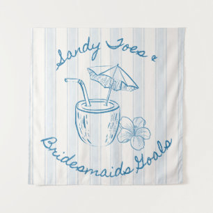 Tenture Sandy Toe & Demoiselles d'honneur Célèbre Enterrem