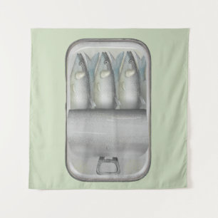 Tenture Sardines dans une boîte