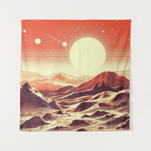 Tenture Sciage de paysage SF Mars 2