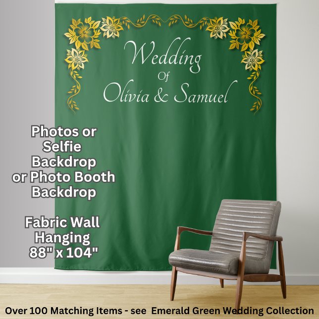 Tenture Selfie or Photo-Booth Backdrop Fabric Wall-hanging (Créateur téléchargé)