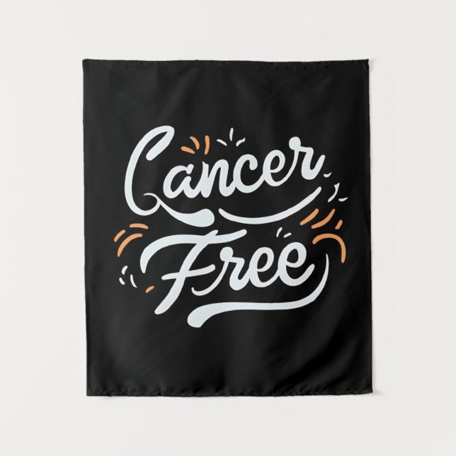 Tenture sensibilisation au cancer du sein sans cancer (Devant)