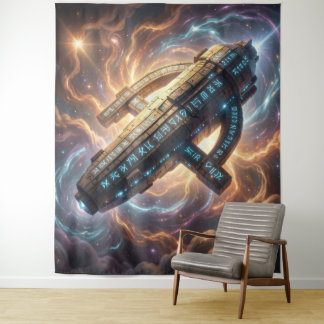 Tenture Sentier Stellaire – Voyage à travers l'univers´5