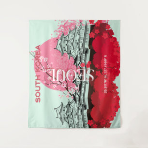 Tenture Séoul Corée du Sud