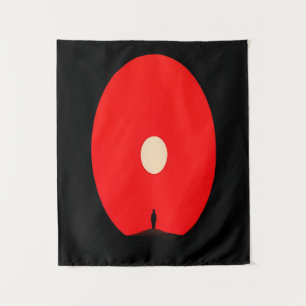 Tenture Silhouette Abstraite minimaliste