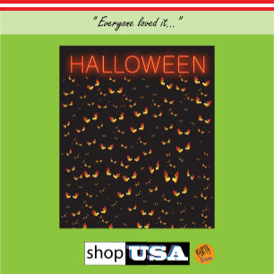 Tenture Simples yeux d'horreur Halloween Party Photo fond