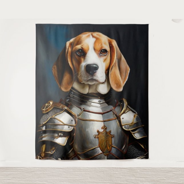 Tenture Sir Beagle Thaillow Pillow (Devant)