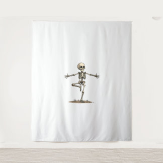 Tenture Skeleton Yoga - Funny Halloween Fitness Shirt