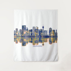 Tenture Skyline de Dusseldorf
