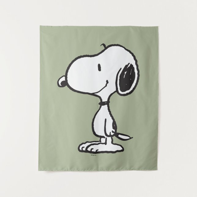 Tenture Snoopy Smile Giggle Laugh (Devant)