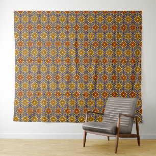 Tenture Soleil céleste Floral