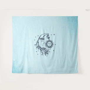 Tenture Soleil et Lune