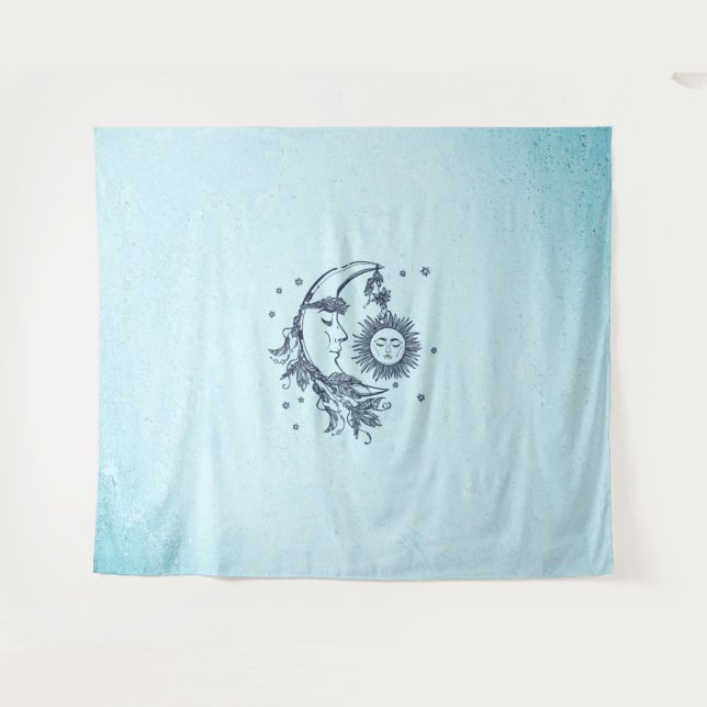 Tenture Soleil et Lune (Devant (Horizontal))