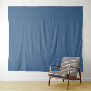 Tenture Solid steel blue