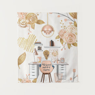 Tenture Soyez Effrayé & Faites-Le De Toute Façon