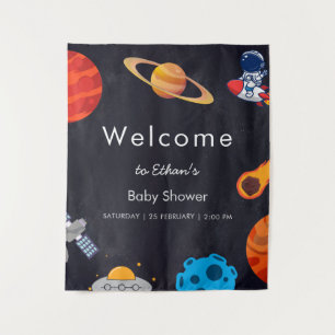 Tenture Space Boy Planets mignon Baby shower astronaute
