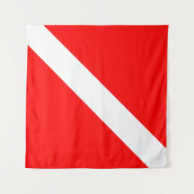 Sport de plongée, American Diver Down Flag SCUBA
