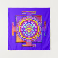 Sri Yantra - Symbole hindouiste Design 1
