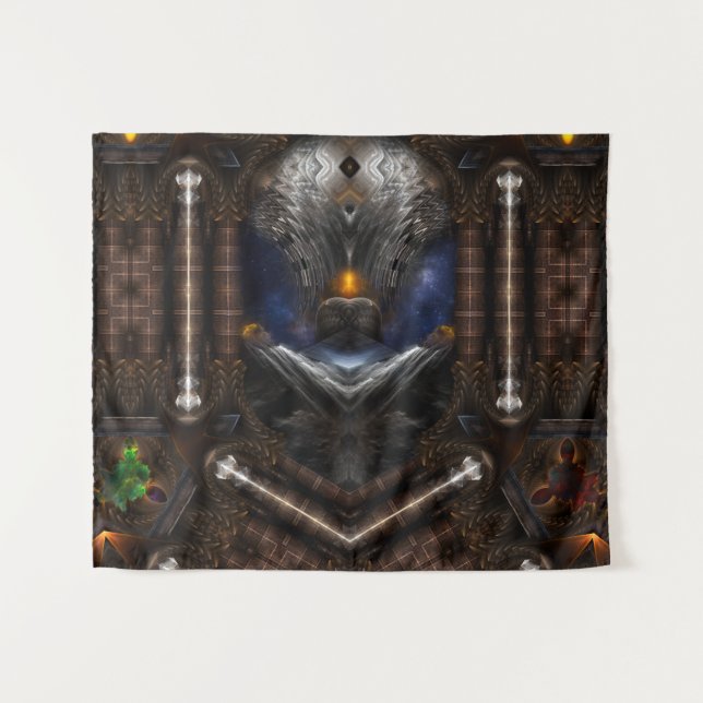 Tenture Steampunk Visions (Devant (Horizontal))