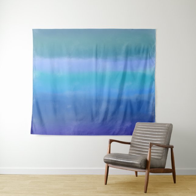 Tenture Stormy Skies Art Abstrait (En situation (horizontale))