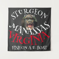 STURGEON FISHING BULL RUN RIVER SUR UN U-BOAT