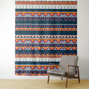 Tenture Sud-Ouest Père Noël Fe Style Désert Boho Native