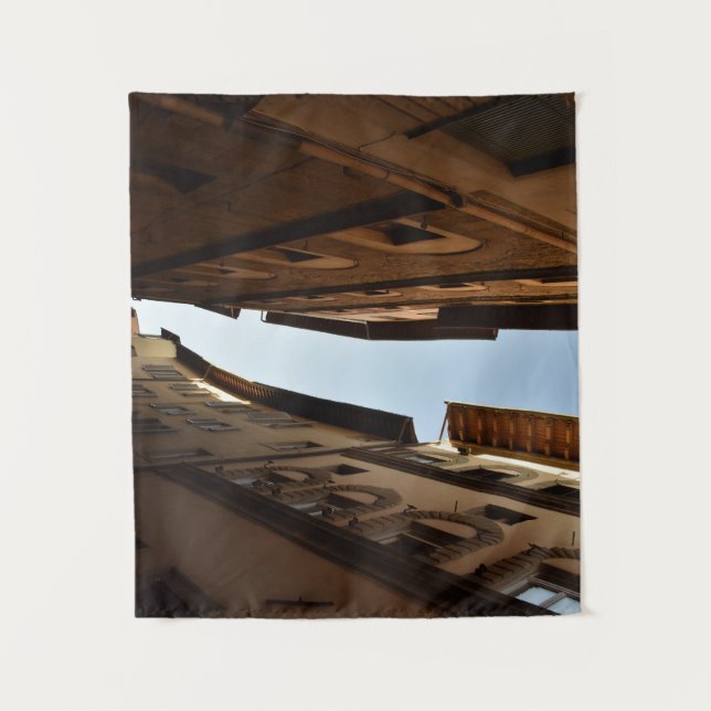 Tenture Sun-kissed Street (Devant)