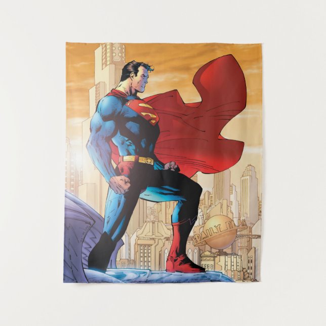 Tenture Superman Daily Planet (Devant)