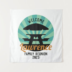 Tenture Symbole d'accueil de réunion familiale