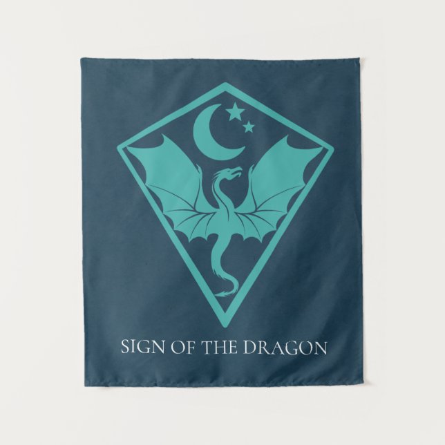 Tenture Symbole symbole de dragon Sigil Shield (Devant)