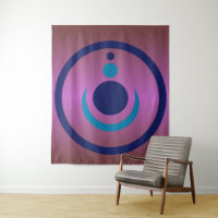 Symboles anciens Aliens Crop Circle Tapestry
