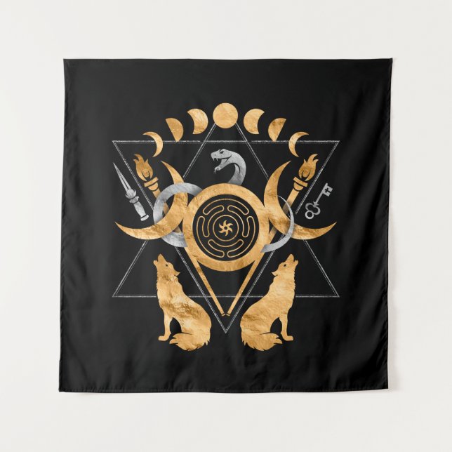 Tenture Symboles d'Hécate (Devant)