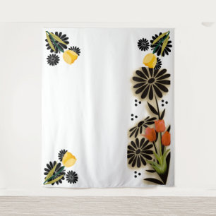 Tenture Symphonie florale