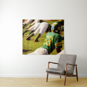 Tenture T-shirts de Football.