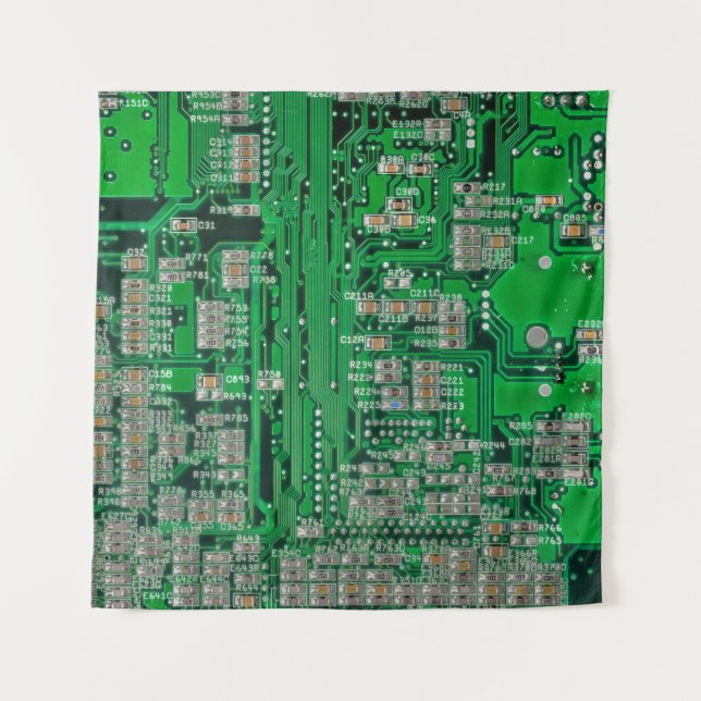 Tenture Tableau de circuits imprimés (Devant)