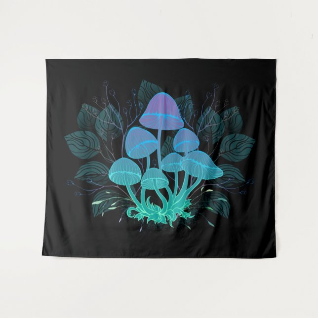 Tenture Tabourets dans Bushes (Devant (Horizontal))