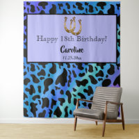Taches de vache bleues et noires, Anniversaire du
