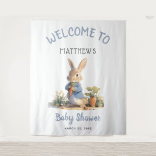 Tenture Tale Peter Rabbit Baby shower garçon