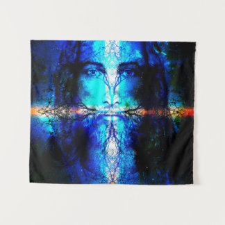 Tenture Tapete de Parede Jesus Cristo Árvore da Vida