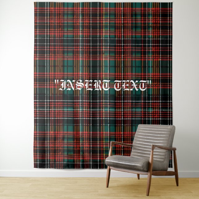 Tenture Tartan (En situation)