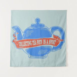Tenture Teapot Collecte de théières