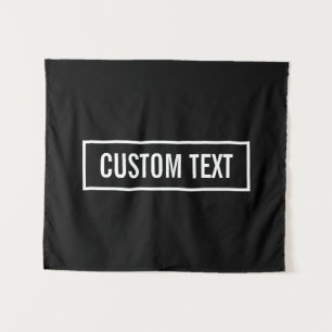 Tenture Texte éditable moderne dans un cadre de style de l