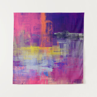 Tenture texture Abstraite. 2d illustration. Main expressiv