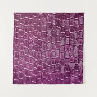 Tenture Texture en cuir violet