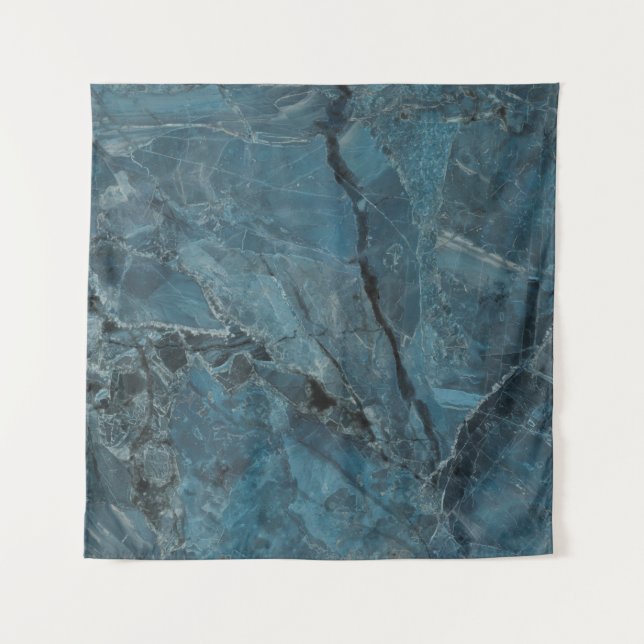 Tenture texture marbre bleu arrière - plan, marbre italien (Devant)