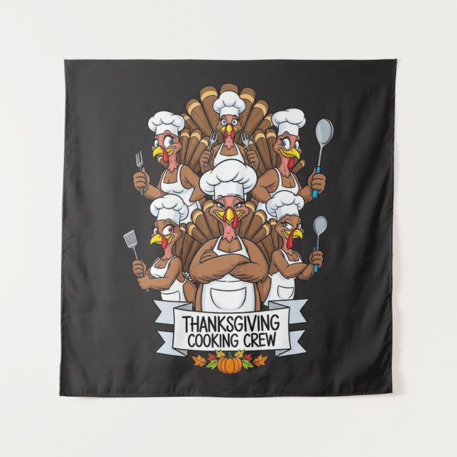 Tenture Thanksgiving Tapestry (Devant)