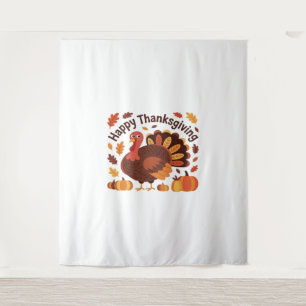 Tenture Thanksgiving Turquie - Automne Vacances Classic Ov
