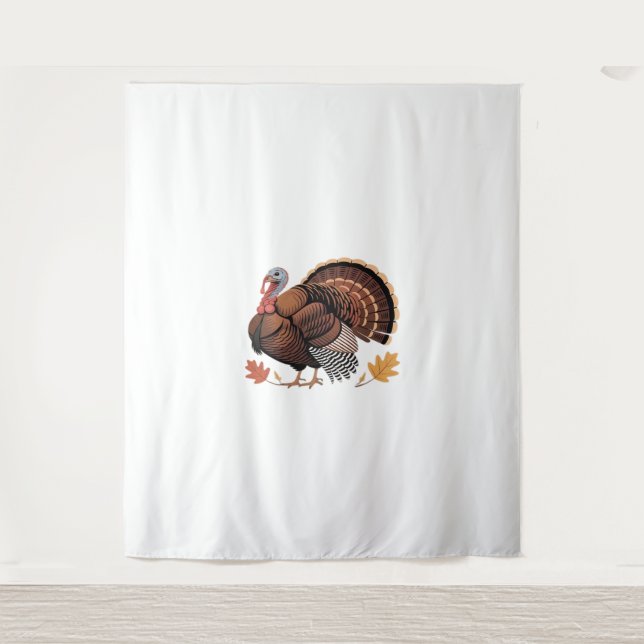 Tenture Thanksgiving Turquie - Automne Vacances Classique  (Devant)