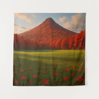 Tenture The Fiery Autumn Summit: Red Silence over the Drea
