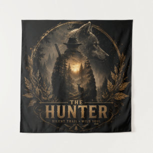 Tenture The Hunter , Dans le silence sauvage